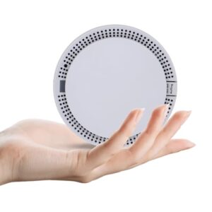 WeGoIOT Smoke Detector Alarm,10-Year Battery Smoke Fire Alarm with Photoelectric Sensor, LED Indicator Test & Silence Button-JTY-GW-YB010L (1 Pack)