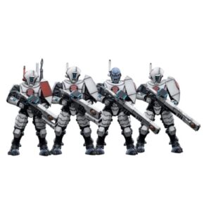 JOYTOY Warhammer 40k 1/18 Action Figure T’au Empire Fire Warrior 4.2-inch Collectible Gifts,Toys for Kids 15+ and Adults