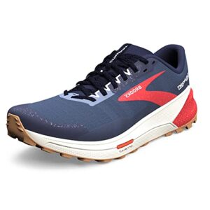 Brooks Women’s Catamount 2 Trail Running Shoe – Navy/Bittersweet/Peacoat – 8 Medium