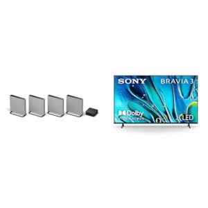 Sony BRAVIA Theater Bundle: 16-Speaker Home Theater System (HT-A9M2) with 360 Spatial Sound + 55-Inch 4K Ultra HD Smart TV K-55S30