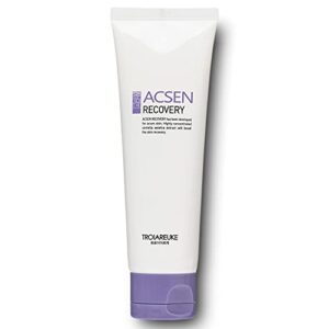 TROIAREUKE ACSEN Recovery Cream | Hydrating, Soothing, Facial Moisturizer, Centella Asiatica, Olive Oil, Squalane, Sensitive, Dry, Dehydrated Skin, Reduces Signs of Acne Scars