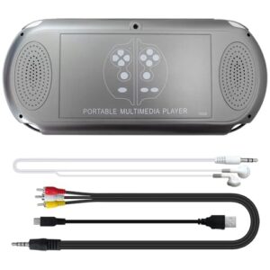 X12 Plus 7-inch HD Screen Handheld Portable MP5, 10000+ Free Games，Dual Joystick Nostalgic Arcade Video Game Machine 16GB ROM, Support GBC/GBA/NES/MD/SMC/SFC Games