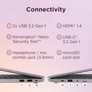 Lenovo 15.6″ FHD Chromebook-Intel Quad-Core N4120(> N4020) 4GB RAM,128GB Storage,(64GB eMMC+64GB SD Card),Home & Student Laptop,with Privacy Camera,Wi-Fi6,HDMI1.4,Chrome OS,Artic Grey