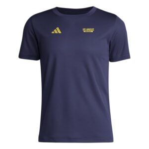 adidas Unisex-Kids Los Angeles Galaxy Pre-Game Short Sleeve Soccer T-Shirt,Team Navy Blue/La Gallaxy,X-Large