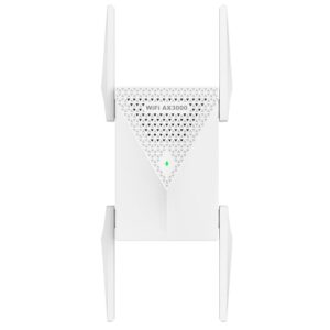 2025 AX3000 WiFi 6 Extender-Dual Band (2.4G/5.8G), WiFi Extender Signal Booster with Gigabit Ethernet Port, Access Point, No Required App, Long Range WiFi Booster, Faster Speed and Easy Setup