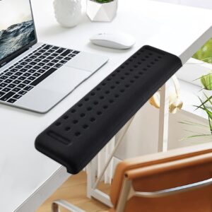 1 Pack L Shape Desk Edge Cushion, Keyboard Wrist Rest, Ergonomic Hand Elbow Pads, Arm Rest Protector for Home, Office Desk Support Accessories (17.7 * 4.2 inch)