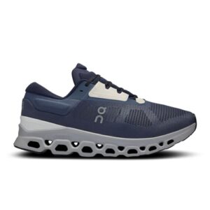ON Cloudstratus 3 Men’s Running Shoes, Metal | Glacier, 8.5