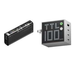 Pixel 100 USB C Charger& Shargeek 140 Power Bank Bundle