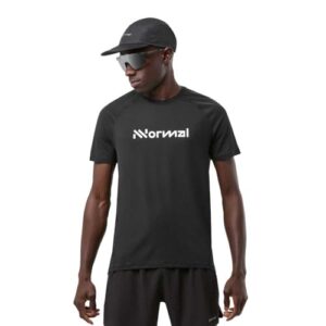 Nnormal Men’s Race T-Shirt NN Black for Trail Running X-Large