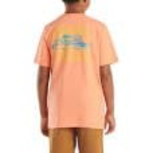 Carhartt Boys Toddler Short Sleeve Fishing T-Shirt – Fresh Salmon Kids 5