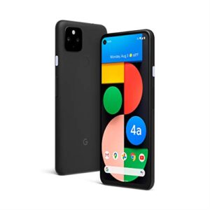 Google Pixel 4a with 5G – Android Phone – New Unlocked Smartphone with Night Sight and Ultrawide Lens – Just Black