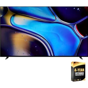 Sony BRAVIA 8 K65XR80 65 inch 4K HDR Smart OLED TV (2024) Bundle with 4 Year CPS Enhanced Protection Pack