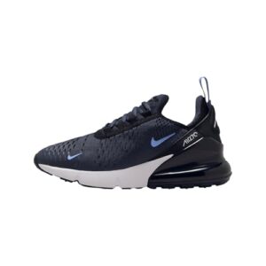 Nike Air Max 270 Little Kids’ Shoe (AO2372-408, Thunder Blue/Black/White/Royal Pulse) Size 1