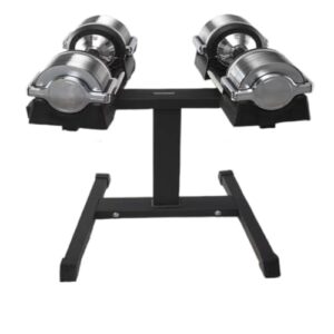 HAMEXLN Dumbells Electroplating Incrementally Adjustable Dumbbell Quick Adjustment All-steel Dumbbell Men’s Exercise Equipment Dumbell Set, Silver