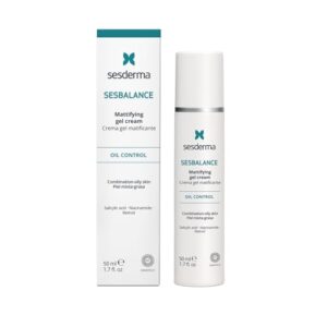 Sesderma SESBALANCE Gel Cream | Lightweight Hydrating Gel for Oily & Combination Skin 1.7 fl. Oz