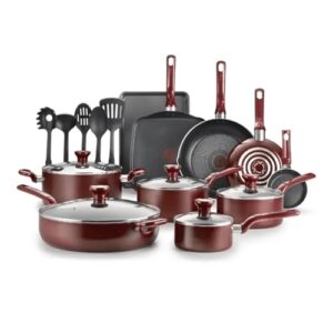 20PCS Easy Care Dishwasher Safe Nonstick Cookware Set