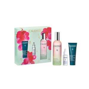 Caudalie Prep & Glow Best-Sellers Skin Care Holiday Gift Set – Full-Size Beauty Elixir + FREE Instant Detox Mask 15ml + FREE Vinoperfect Radiance Serum 10ml ($85 Value)