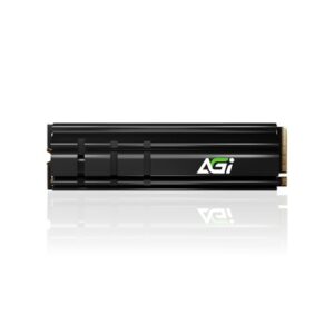 AGI AI858 PCIe Gen5 x4 NVMe 2TB SSD, Up to 14,000 MB/s Read Speed Laptop & Desktop Compatible (PC), for AI workloads, PS5 Expansion, and Latest Intel and AMD Platforms.