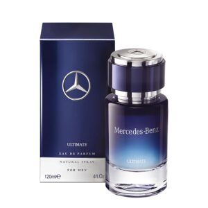 Mercedes Benz Ultimate Eau De Parfum Spray for Men – 4 Fl Oz – Luxury Long Lasting Fragrance with Notes Of Lavender, Apple & Cedar Wood – Perfume for Man