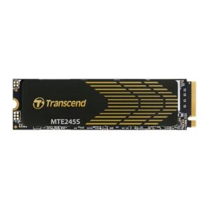 Transcend MTE245 4TB Gaming SSD with Heatsink, Up to 5,300MB/s, for PS5, Desktops, Laptops, M.2 2280 PCIe 4.0 NVMe Gen4x4 Internal Solid State Hard Drive, 3D TLC NAND, High-Speed Internal SSD