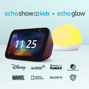 Amazon Echo Show 5 Kids (newest model) including Amazon Kids+, with Echo Glow, with Alexa+ Early Access
