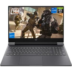 HP Victus 16.1″ FHD 144Hz Display Gaming Laptop, Intel Core i7-13700HX, NVIDIA GeForce RTX 4060, 32GB DDR5 RAM, 1TB PCIe SSD, Wi-Fi 6, Webcam, Backlit KB, RJ-45, HDMI, Windows 11 Home