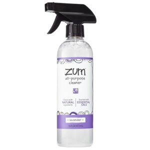 Zum by Indigo Wild All-Purpose Cleaner – Natural Multipurpose Cleaner Made with Essential Oils, Baking Soda & More – Lavender, 16 fl oz
