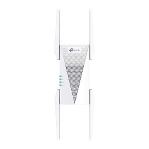 TP-Link RE815X AX5400 WiFi 6 Range Extender w/Ethernet Port | 5.4 Gbps Tri-Band Wireless Repeater Amplifier | Up to 2800 Sq. Ft., 96 Devices | Internet Signal Booster | 160 MHz | APP Setup | OneMesh