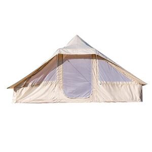 SAeWare 5-8 Man Camping Tent Waterproof 5000 PU Double Door Family Tent for Hiking Outdoor Festivals Backpacking Survival Travel