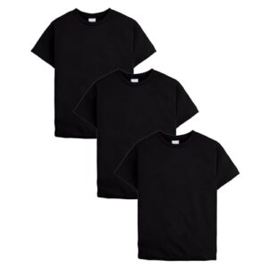 Hanes Boys\’ EcoSmart Short Sleeve Tee Value Pack (3-Pack)