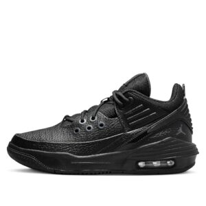 Nike Air Jordan Max Aura 5 GS Trainers DZ4352 Sneakers Shoes (UK 4.5 us 5Y EU 37.5, Black Anthracite Black 001)