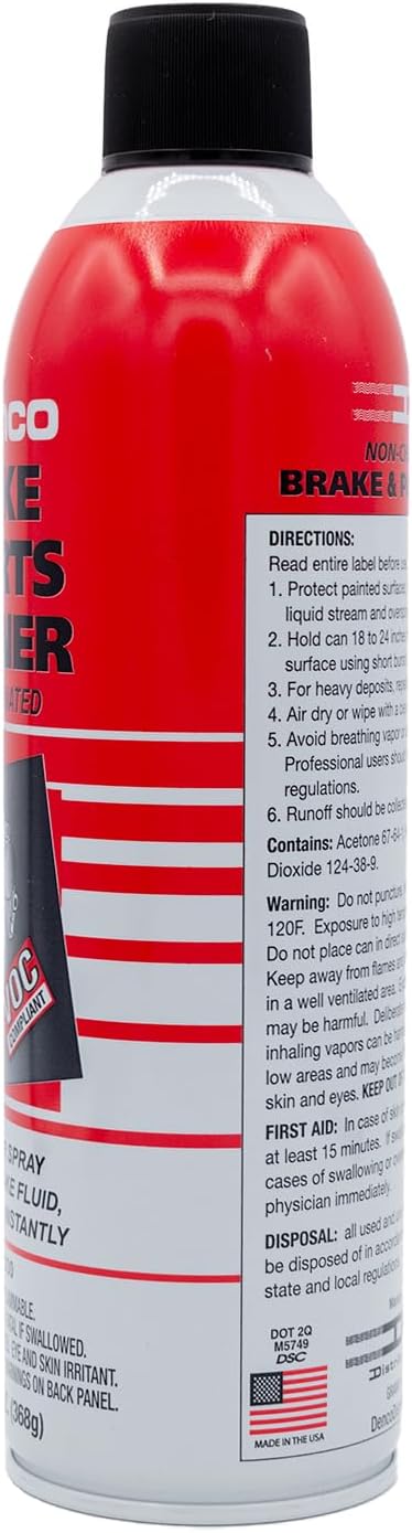 Denco #1930 Brake & Parts Cleaner - 13 OZ Net Wt - 15.3 FL OZ - 12 to 88 Pack (24) - Image 5