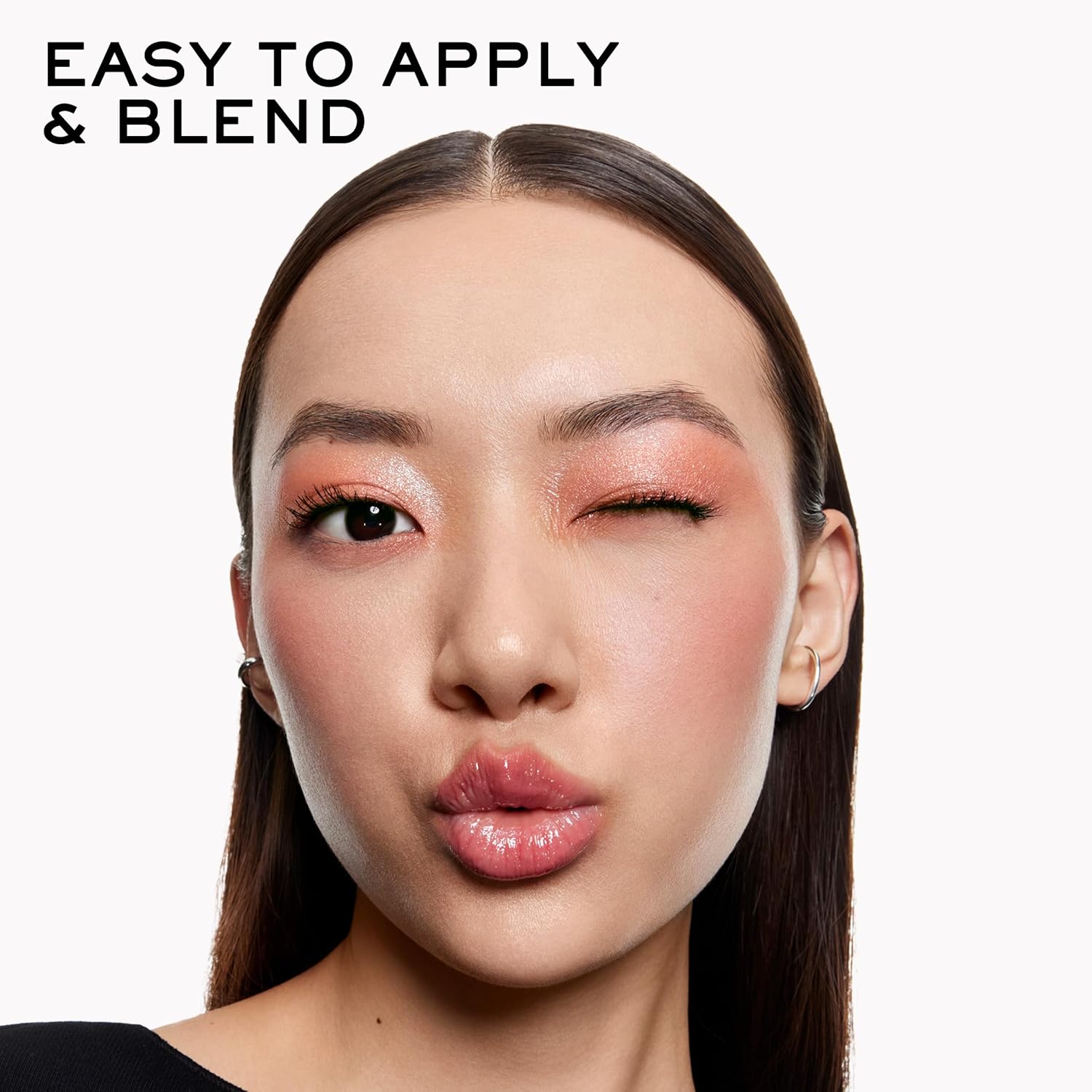 Lancôme Idôle Goddess Dimension Eyeshadow, Shimmer Finish – High Pigment, Crease-Resistant, Long-Lasting, Blendable Eye Makeup, Buildable Color, 02 Pink Moonrise - Image 5