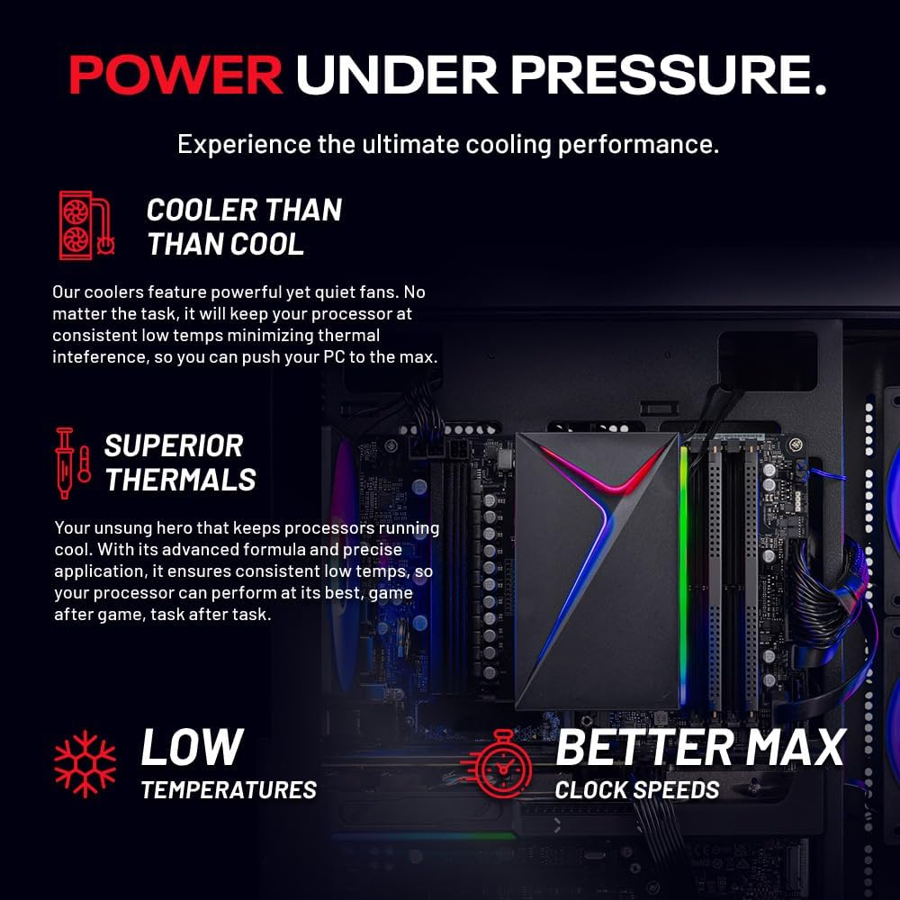 Skytech Gaming Crystal Gaming PC, Intel i5 14400F 2.5GHz, NVIDIA RTX 5050 8GB, 1TB NVMe SSD, 32GB DDR5 RAM 5200 RGB, 650W Gold PSU, Wi-Fi, Win 11, Gaming Desktop - Image 5