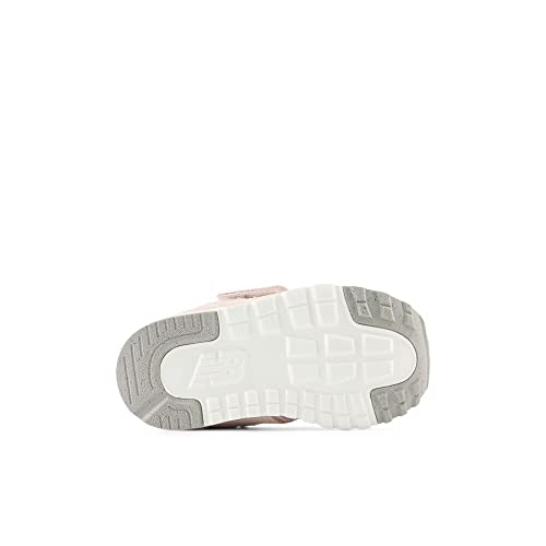 New Balance Kid's 574 New-B V2 Familiar Ground Hook and Loop Sneaker, Quartz Pink/White, 8.5 M Toddler - Image 7