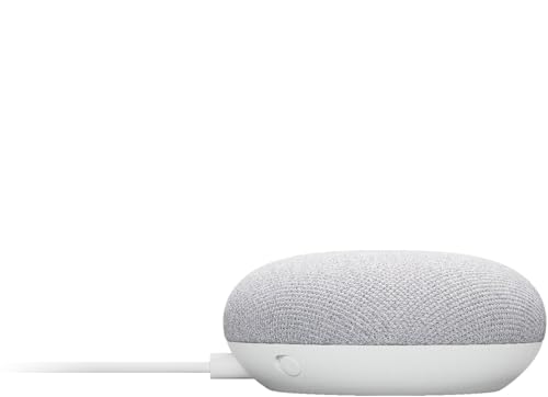 Google Nest Mini 1st Generation Bluetooth Speaker (International Version) with US Power Adapter (Chalk), Gray, GG1STAPG1 - Image 6