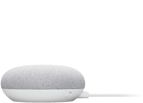 Google Nest Mini 1st Generation Bluetooth Speaker (International Version) with US Power Adapter (Chalk), Gray, GG1STAPG1 - Image 7