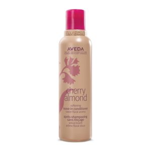 Aveda Cherry Almond Softening Leave-In Conditioner | for Normal to Dry Hair | Detangles, Heat Protection, Controls Frizz | 99% Naturally Derived*| Iconic Aroma of Tonka, Orange, Ylang Ylang, 6.7 Fl Oz