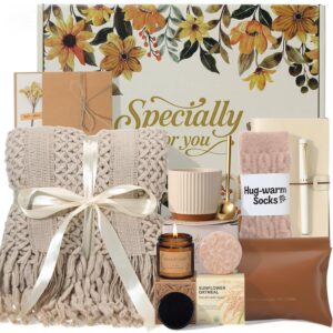 Self Care Gifts for Womens Birthday Gift Get Well Soon Gift – Valentines Day Gifts for Her Mom Wife Daughter Sister Girlfriend Best Friend, Sympathy Gift Baskets for Women Care Package