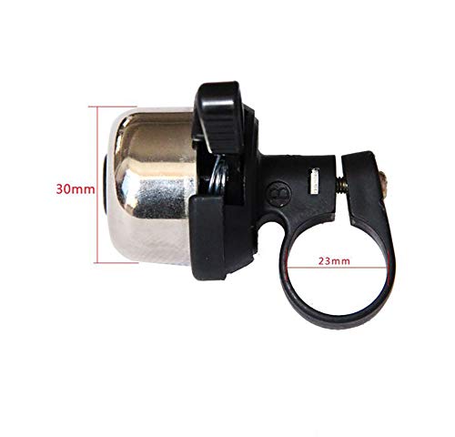 UUYYEO 2 Pcs Bike Bell Bicycle Bell Handlebar Ring Bell for Mountain Bike Road Bike Golden - Image 3