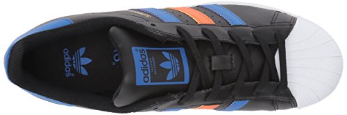 adidas Originals Kids' Superstar Sneaker, Core Black/Blue/White, 7 - Image 5