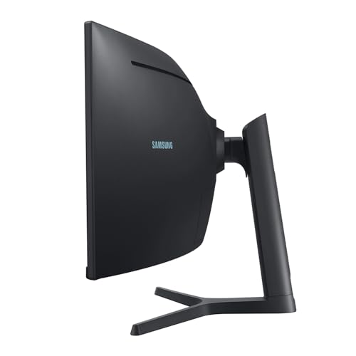 Samsung S95UA 49-inch Curved 1440P Dual QHD 120Hz IPS LCD ViewFinity Monitor with USB-C, Ethernet, Dock, DisplayPort, HDMI, USB Hub, Speakers - Desk Mount Monitor Stand (S49A950UIN), black - Image 3