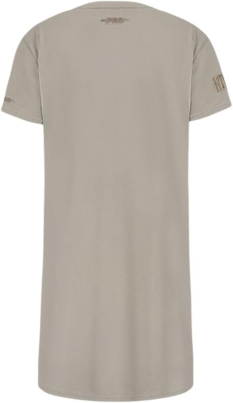 Pro Standard Big Girls NBA Neutral Cotton Tee Dress - Image 2