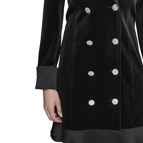KARL LAGERFELD Paris Women's Dresses Blazer Dress,Black,10 - Image 5