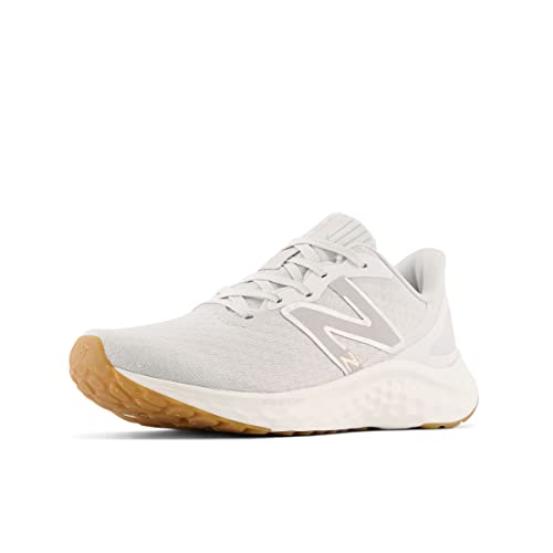 New Balance Women's Fresh Foam Arishi V4 Running Shoe, Summer Fog/Nimbus Cloud/Light Gold Metallic, 7.5 - Image 7