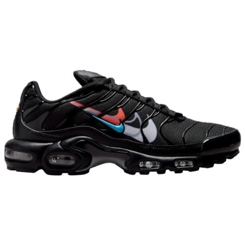 Nike Men's Air Max Plus Running Shoes, Black/White-Blue Lightning-Bright Crimson-Wolf Grey, 11 M US - Image 2
