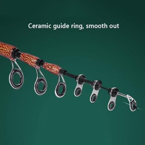 Telescopic Fishing Pole Combo Set – Carbon Fiber Rod & Reel, Portable Fishing Kit for Travel - Image 3