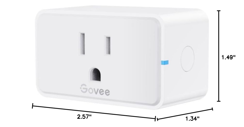 Govee Smart Plug 15A, WiFi Bluetooth Outlets 4 Pack Work with Alexa and Google Assistant, WiFi Plugs with Multiple Timers, Govee Home APP Group Control Remotely, No Hub Required, ETL&FCC Certified - Image 10