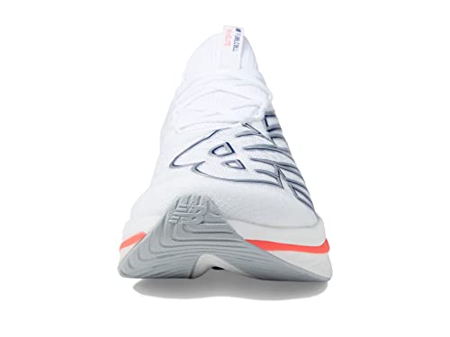 New Balance Men's FuelCell SuperComp Elite V3 Running Shoe, White/Victory Blue, 8.5 Medium US - Image 4