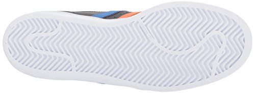 adidas Originals Kids' Superstar Sneaker, Core Black/Blue/White, 7 - Image 4